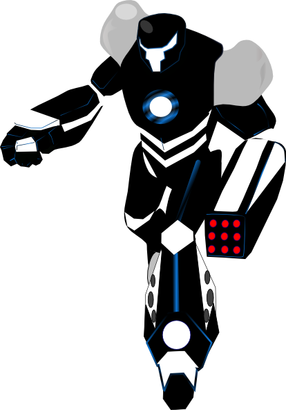Killer Robot Clip Art at Clker.com - vector clip art online, royalty free &  public domain