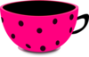 Big Pink Cup Clip Art
