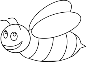 Bumble Bee Outline Clip Art at Clker.com - vector clip art online, royalty  free & public domain