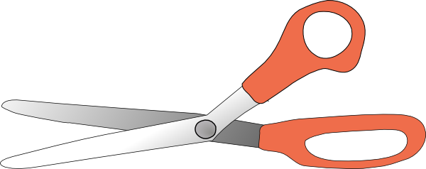 Scissors Open Clip Art at Clker.com - vector clip art online, royalty