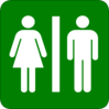 Man&woman Toilet Sign Clip Art