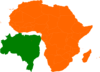 Africa Brazil Map Clip Art