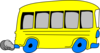 Yellow School Bus Clip Art