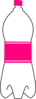 Hot Pink Water Bottle Clip Art