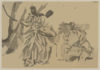 Empress Jingu And Takenouchi Tsukune Clip Art