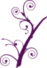 Purple Branch Clip Art