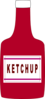 Ketchup Bottle Clip Art