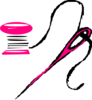 Pink Needle Clip Art