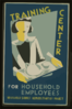 Training Center For Household Employees--household Service Demonstration Project, W.p.a.  / Cleo. Clip Art