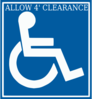 Handicap Clearance Clip Art