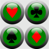 Poker Buttons Clip Art