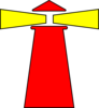 Red Beacon Yellow Light Clip Art