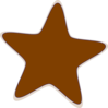 Brown-clip-art-star-hi Clip Art