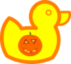 Halloween Rubber Duck Clip Art