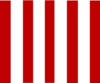 Vertical Red Stripes Clip Art