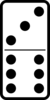 Domino 2 Clip Art