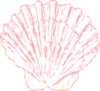 Pink Seashell Clip Art