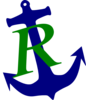 R Anchor 2 Clip Art