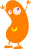 Orange Bean Clip Art