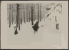 [a Man Walking In The Snow]  / Engelhart, 1904. Clip Art