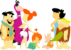 The Flintstones Characters Clip Art