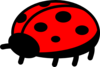 Red Ladybug Clip Art
