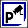 Secure Parking Clip Art