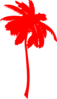 Red Palm Tree Clip Art