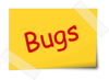 Bug Postit Clip Art