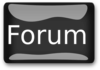 Forum Button Clip Art