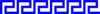  Large Blue Geometric Border Clip Art