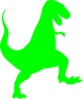 Lime T-rex Clip Art
