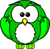 Green Owlette Clip Art