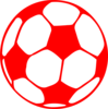 Red Football Clip Art
