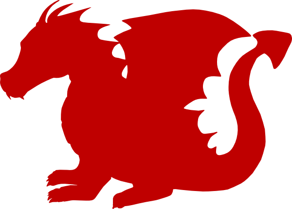 Red Dragon Clip Art at Clker.com - vector clip art online, royalty free &  public domain