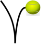 Tennis Ball Bounce Clip Art