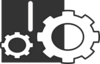 Cog Logo Clip Art