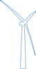 Wind Turbine Offshore White Clip Art