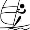 Olympic Sailing Logo Clip Art