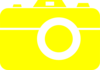 Yellow Camera Clip Art