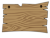 Wooden Sign Clip Art