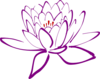 Purplelotus Clip Art