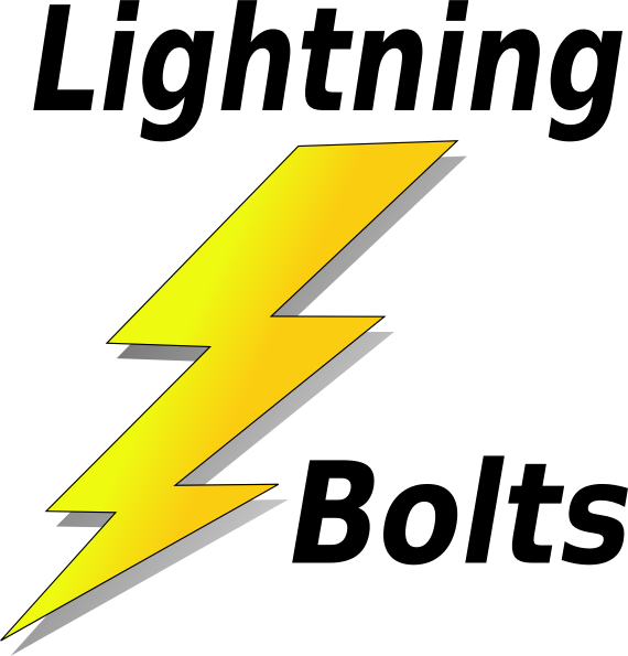 Lightning Bolts Clip Art at Clker.com - vector clip art online, royalty  free & public domain