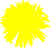 Yellow Dandelion Clip Art