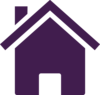 Purple House 2 Clip Art