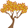 Tree In Fall Clip Art