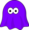 Purple Ghost Clip Art