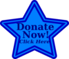 Blue Donate Now2 Clip Art