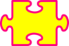 Pink Anf Yellow Clip Art