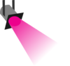 Disco Light Pink Clip Art